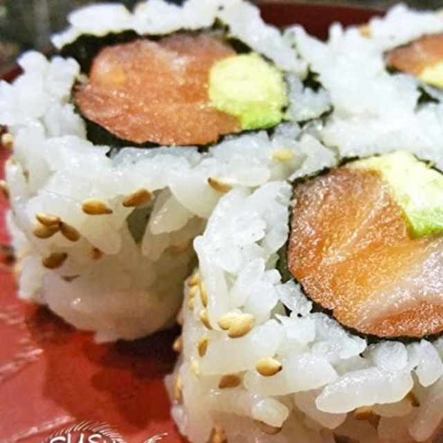 Salmon Avocado Roll.