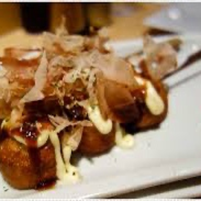 Takoyaki.
