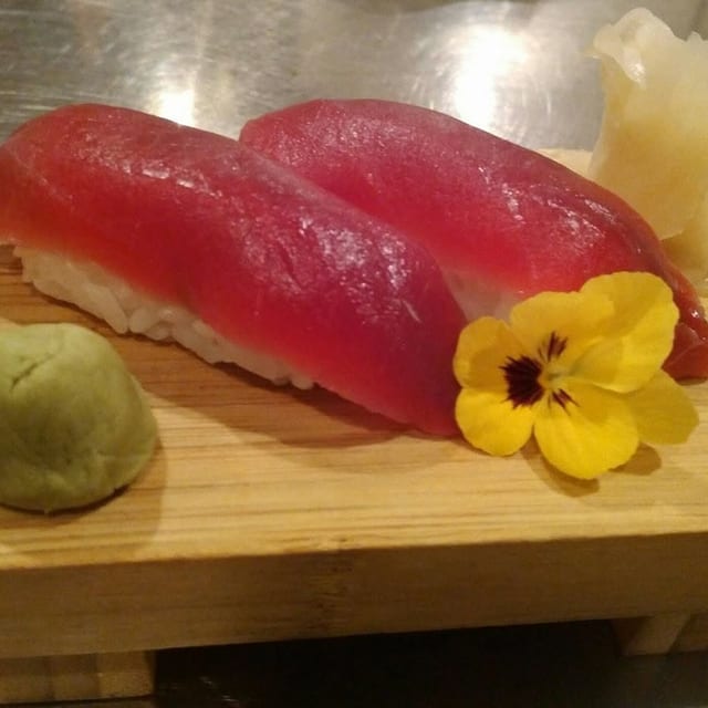 Bluefin Tuna Sashimi.