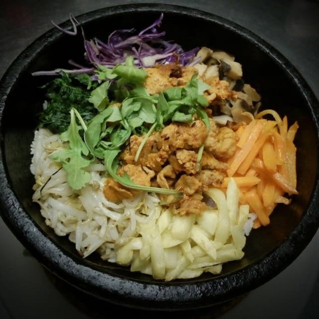 Spicy Pork Bibimbap.