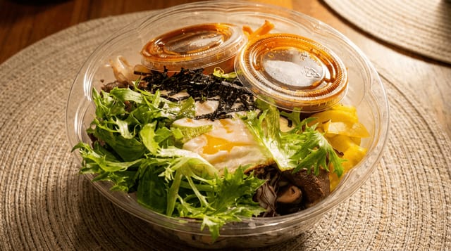 Beef & Egg Bibimbap.