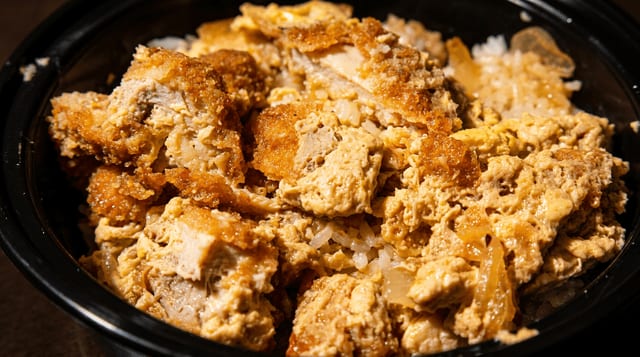 Chicken Katsudon.
