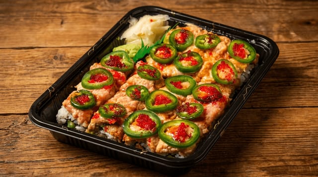 Naked Salmon Roll.
