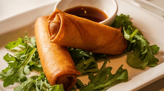 Vegetable Spring Roll.