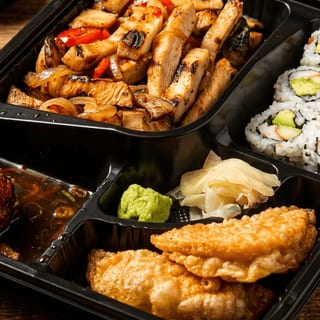 Doma Dinner Bento (Salmon Teriyaki)
